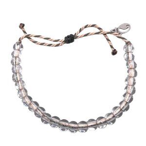 4 Ocean Beaded Cord Recycled Bracelet